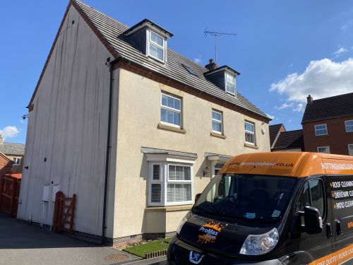 Click Here To Enlarge This Photo Of Wall & Render Cleaning