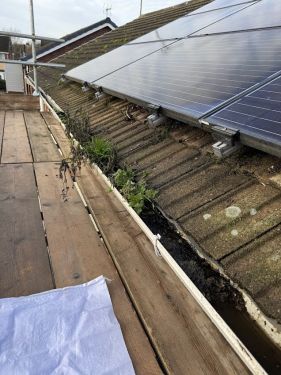 Click Here To Enlarge This Photo Of Solar Panel Bird Proofing