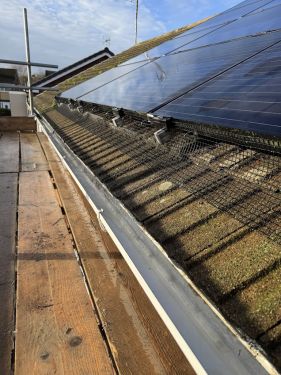 Click Here To Enlarge This Photo Of Solar Panel Bird Proofing