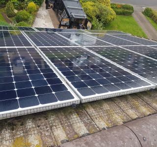 Solar Panel Bird Proofing