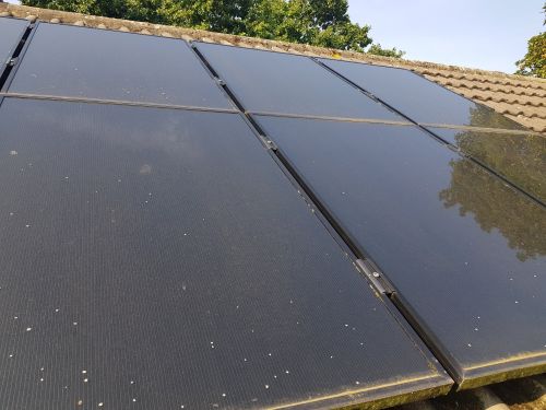Click Here To Enlarge This Photo Of Solar Panel Cleaning