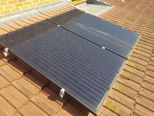 Click Here To Enlarge This Photo Of Solar Panel Cleaning