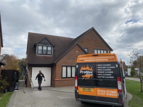 Click Here To Enlarge This Photo Of Roof Cleaning