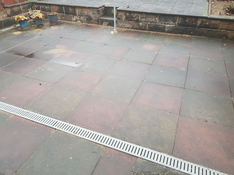 patio before softwash clean: Swipe To View More Images
