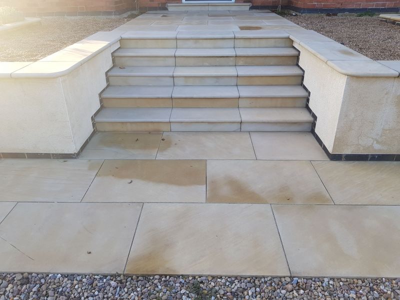 SANDSTONE STEPS AFTER: Swipe To View More Images