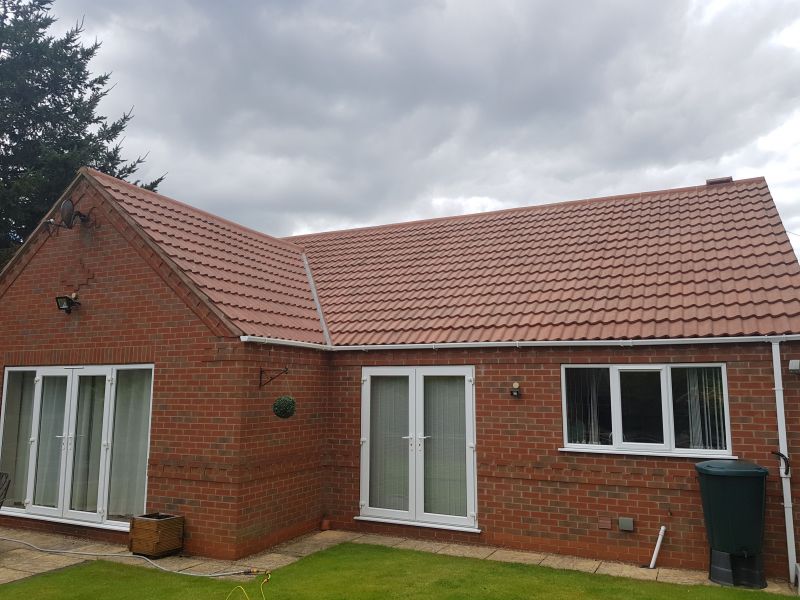 ROOF CLEAN KIRKBY IN ASHFIELD AFTER: Swipe To View More Images