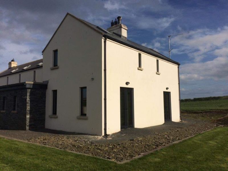 Render Cleaning after we soft washed this home in Burton joyce, Nottingham: Swipe To View More Images