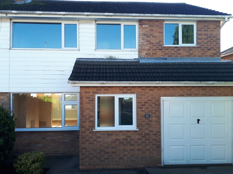 Are you looking for a local UPVC cleaner? This was booked in for a full UPVC clean all gutters, soffits & fascias.: Swipe To View More Images