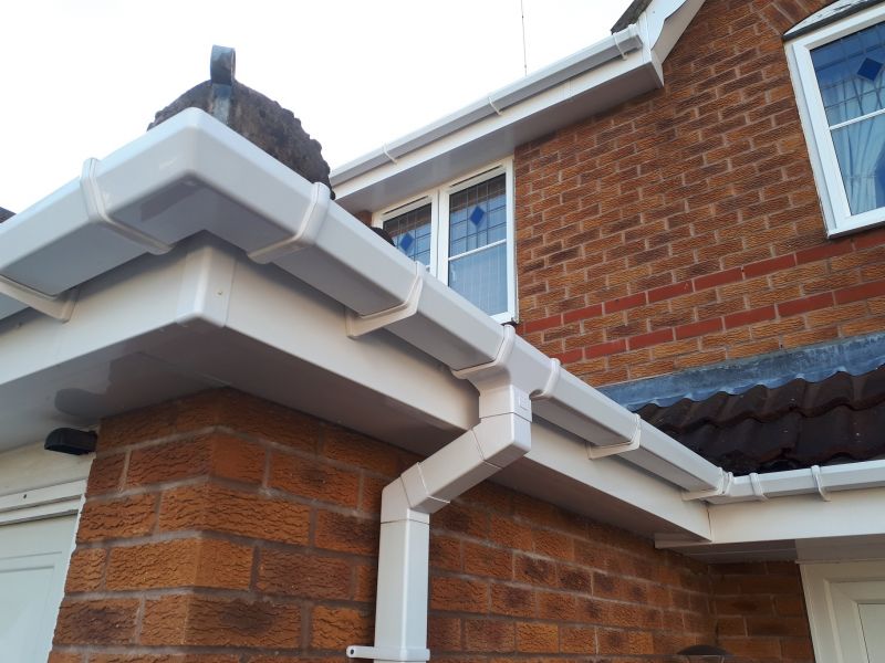 All UPVC cleaned up on this job in Rainworth, We also cleaned the Orangery glass roof, Cleaned all windows frames & driveway cleaning.: Swipe To View More Images