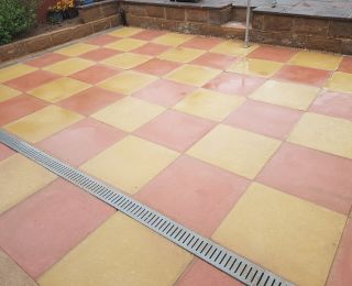 patio after softwash clean: Click Here To View Larger Image