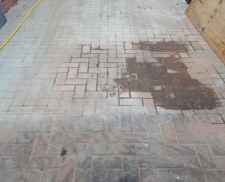 drive in need of pressure washing in Hucknall: Click Here To View Larger Image