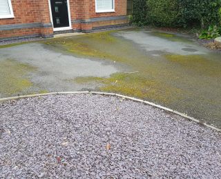 Tarmac Driveway before: Click Here To View Larger Image