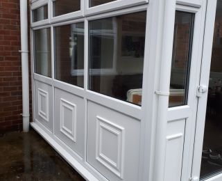 Conservatory clean completed to a high standard in mansfield: Click Here To View Larger Image