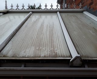 Conservatory soft wash roof cleaning services,

Before photo from conservatory clean in Hucknall: Click Here To View Larger Image