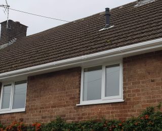 Gutter, Soffit & Fascia clean including windows frames. We also repaired two leaking connections on the guttering.: Click Here To View Larger Image
