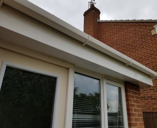 After we have cleaned the Soffit & Fascias all windows are cleaned for free!: Click Here To View Larger Image